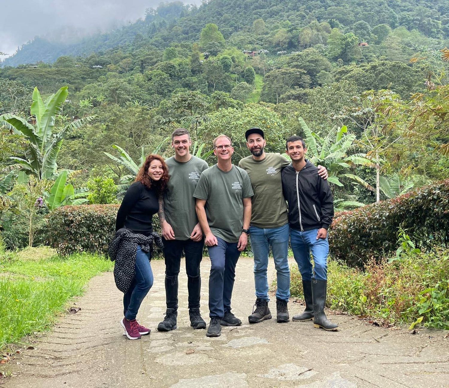 FIRST DAYS ON THE GROUND IN COLOMBIA
